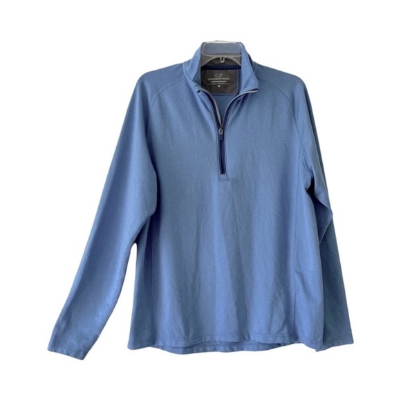 Vineyard Vines Other - Vineyard Vines | Blue Flagler Performance 1/2 Zip Athletic Pullover, Medium